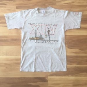 Vintage 1989 marine corps marathon dc